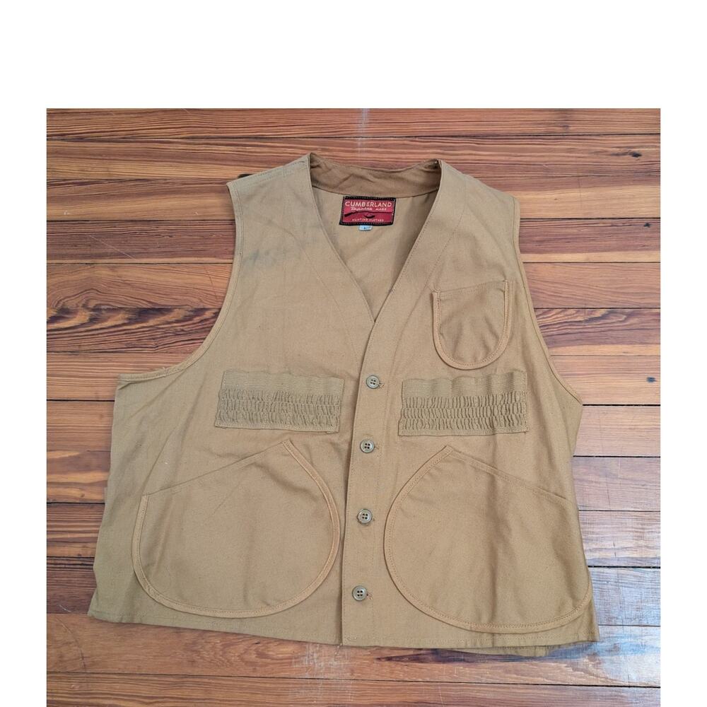 Cumberland VTG 60s Mens Large Hunting Vest